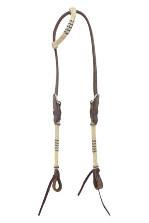 Slip-Ear Rawhide Headstall