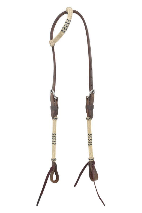 Slip-Ear Rawhide Headstall